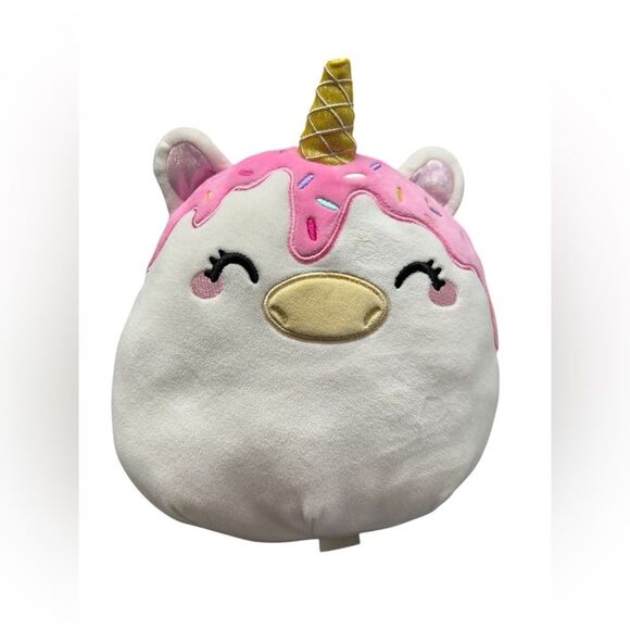 Squishmallows 8" Claire's Exclusive Melty Unicorn ‘Dawna’ Plush Toy - Picture 3 of 9